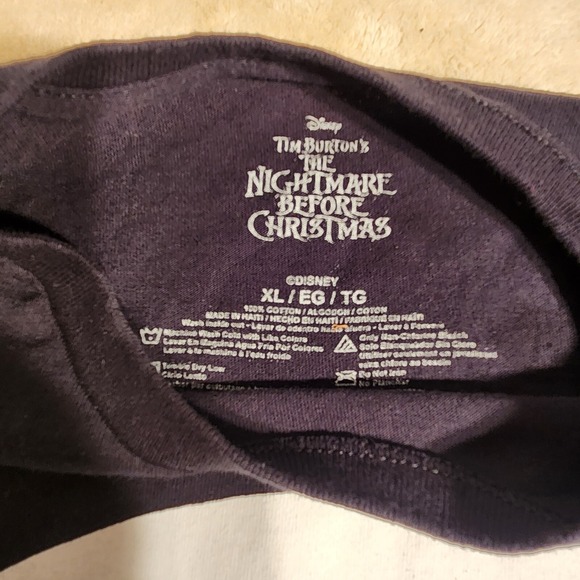 Disney The Nightmare Before Christmas Jack Skellington Moon T-Shirt Size XL - Picture 8 of 8